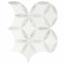 Msi La Fleur 8.9 In. X 9.92 In. X 8Mm Polished Marble Mesh-Mounted Mosaic Tile, 10PK ZOR-MD-0266 - alternate 2